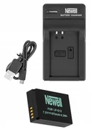 Ładowarki i akumulatory - ZESTAW ŁADOWARKA DC-USB +AKUMULATOR NEWELL LP-E12 - miniaturka - grafika 1