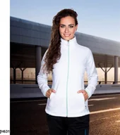 Bluzy damskie - Ardon ARDON FLORET - bluza polarowa damska - Biały H6313 2XL - miniaturka - grafika 1