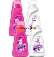Środki do prania - Vanish Oxi Action Pink White Odplamiacz Płyn 4 x 1L PL - miniaturka - grafika 1