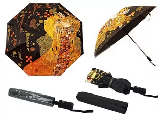 Parasol automatyczny, składany - G. Klimt, Adela (dekoracja na wierzchu) (CARMANI) - Parasole - miniaturka - grafika 1