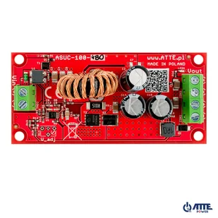 PRZETWORNICA DC/DC ATTE ASUC-100-480-OF MODUŁ DC/DC Vin 10...30VDC, Vout 48VDC, Pout 100W  -  - 38 sklepów w całej Polsce - Przetwornice samochodowe - miniaturka - grafika 1