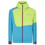 Bluzy damskie - LA SPORTIVA Damska bluza z kapturem (Mood Hoody W Lime Green), wielokolorowa, S - miniaturka - grafika 1