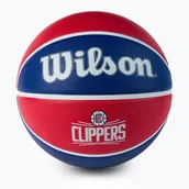 Koszykówka - Piłka do koszykówki Wilson NBA Team Tribute Los Angeles Clippers red rozmiar 7 - miniaturka - grafika 1