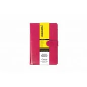 Szkolne artykuły papiernicze - Antra Organizer Memofix B6 ST malinowy - miniaturka - grafika 1