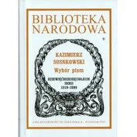 Literatura przygodowa - Ossolineum Kazimierz Sosnkowski Wybór pism - miniaturka - grafika 1