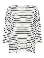 Swetry damskie - Vero Moda Sweter w kolorze białym - miniaturka - grafika 1