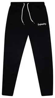 Spodenki męskie - SUPERDRY Męskie Spodnie dresowe Vintage Cl Classic Joggers, czarny, S - grafika 1