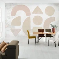 Fototapety - Fototapeta artystyczny beżowymIdelikatnego różu - 400 x 280 cm - SANDERS & SANDERS - miniaturka - grafika 1