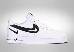Nike Air Force 1 Low '07 Fm Cut Out Swoosh White Black - Koszykówka - miniaturka - grafika 1