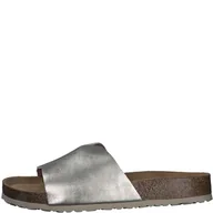 Kapcie damskie - Tamaris Damskie kapcie 1-27506-42, metaliczne, 42 EU, metalik, 42 EU - miniaturka - grafika 1