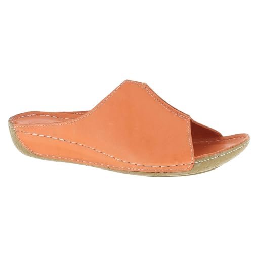 Andrea Conti Klapki damskie, Papaya, 36 EU