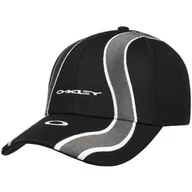 Czapki i chusty sportowe męskie - Czapka Wave by Oakley, czarno-szary, S/M (54-57 cm) - miniaturka - grafika 1