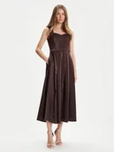 Sukienki - Rinascimento Sukienka koktajlowa CFC0125066003 Brązowy Regular Fit - miniaturka - grafika 1