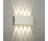 Lampy ogrodowe - Brilagi - zewnętrzny kinkiet LED FLAREBOX LED/8W/230V, biały, IP65 - miniaturka - grafika 1