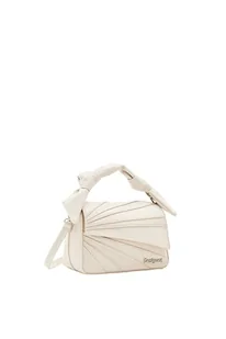 Desigual Women's Machina Phuket Mini Accessories PU Hand Bag, White, biały - Torebki damskie - miniaturka - grafika 1