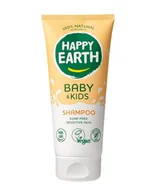 Kosmetyki kąpielowe dla dzieci - Happy Earth 100% naturalny szampon dla niemowląt i dzieci, 200 ml - miniaturka - grafika 1