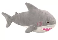 Maskotki i pluszaki - Pluszowy Rekin Maskotka Przytulanka 40cm Siwy - miniaturka - grafika 1