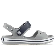Sandały damskie - Sandały Crocs Crocband Sandal 12856-01U - szare - miniaturka - grafika 1
