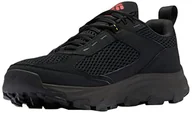 Buty trekkingowe męskie - Columbia Męskie buty turystyczne Hatana Breathe, Czarny czerwony górski, 46 EU - miniaturka - grafika 1