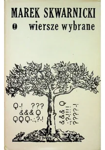 Skwarnicki Wiersze wybrane - Poezja - miniaturka - grafika 1
