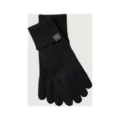 Rękawiczki - Calvin Klein Kaszmirowe rękawiczki - miniaturka - grafika 1