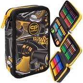 Piórniki - Piórnik Szkolny Podwójny Z Wyposażeniem Coolpack Jumper 2 Just Spray E66574 - miniaturka - grafika 1