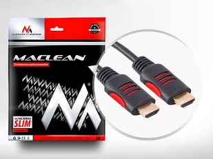 Maclean Przewód kabel HDMI-HDMI MCTV-813 3m v1.4 30AWG z filtrami ferrytowymi 42188 - Kable - miniaturka - grafika 2
