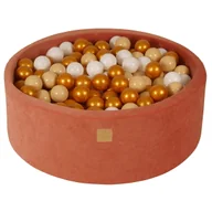 Suche baseny - MeowBaby Okrągły Suchy Basen dla Dziecka 90x30cm/ - miniaturka - grafika 1