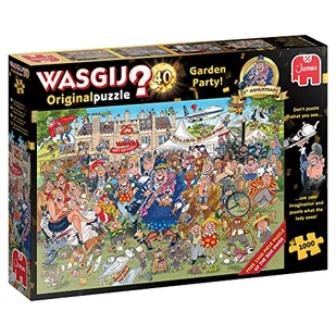 Jumbo 25019, Wasgij Original 40, 25. rocznica imprezy ogrodowej, puzzle dla dorosłych, 2 x 1000 sztuk, 68cm x 49cm - Puzzle - miniaturka - grafika 1