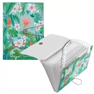 Teczki i skoroszyty - Herlitz Teczka rozkładana A4 PP Ladylike Jungle - miniaturka - grafika 1