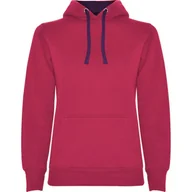 Bluzy sportowe damskie - Bluza Z Kapturem Z Polibawełny Dla Kobiet - miniaturka - grafika 1