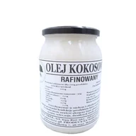 Zdrowa żywność - Olej kokosowy rafinowany 900ml, natallany jakość Premium - miniaturka - grafika 1