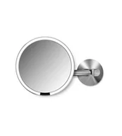 Lustra - Simplehuman Lusterka kosmetyczne - Kosmetyczne lustro ścienne z oświetleniem LED, stal nierdzewna matowa ST3003 - miniaturka - grafika 1