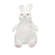 Maskotki i pluszaki - CHINCHILLA, Biały królik siedzący, 30 cm - miniaturka - grafika 1