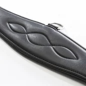 Akcesoria jeździeckie - Kavalkade Popręg skórzany z gumami - miniaturka - grafika 1