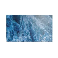 Deski do krojenia - Szklana deska kuchenna HOMEPRINT Tafla niebieskiego marmuru 60x52 cm - miniaturka - grafika 1
