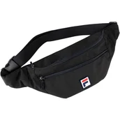 Nerki - Fila Bissau Coated Canvas Double Zipper Waist Bag Fbu0010-80009 Czarna Saszetka  Pojemność: 8 L - miniaturka - grafika 1