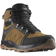 Buty trekkingowe męskie - Męskie buty turystyczne Salomon Outchill Thinsulate Climasalomon Rozmiar butów (UE): 46 2/3 / Kolor: brązowy - miniaturka - grafika 1