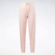 Spodnie damskie - Damskie Spodnie REEBOK RI FLEECE JOGGER IM4127 – Różowy - miniaturka - grafika 1