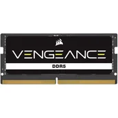 Pamięci RAM - Corsair DDR5 Vengeance 16GB/4800 (1*16) CL40 SODIMM, czarna CMSX16GX5M1A4800C40 - miniaturka - grafika 1