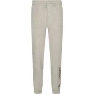 Spodnie sportowe damskie - CALVIN KLEIN JEANS Spodnie dresowe | Regular Fit - miniaturka - grafika 1