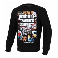 Odzież taktyczna i umundurowanie - Bluza Pit Bull Seria Regular Most Wanted '24 - Czarna XL - miniaturka - grafika 1