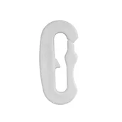 Flagi i akcesoria - UCHWYT KARABIŃCZYK DO MASZU FLAGI ZACZEP KLIPS - miniaturka - grafika 1