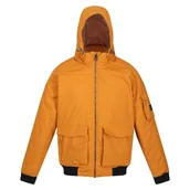Kurtki i kamizelki sportowe męskie - Regatta Męska kurtka zimowa przeciwdeszczowa Faizan Miodowy, Rozmiar: 3XL - miniaturka - grafika 1