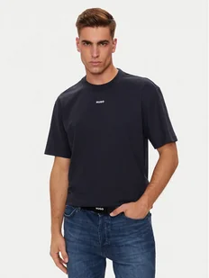 Hugo T-Shirt Dapolino 50488330 Granatowy Relaxed Fit - Koszulki męskie - miniaturka - grafika 1