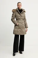 Kurtki damskie - Guess kurtka puchowa MARINA kolor beżowy zimowa W5BL30 W2802 - miniaturka - grafika 1