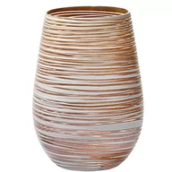 Szklanki - Stolzle Lausitz Twister Olympic szklanki białe z miedzianym 465 ml. 6 szt. - miniaturka - grafika 1