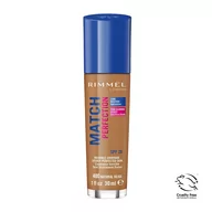 Bazy pod makijaż - Rimmel London Match Perfection Foundation 400 Natural Beige 34778804400 - miniaturka - grafika 1