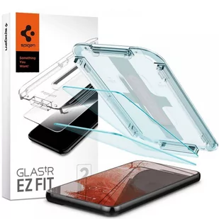Spigen Szkło hartowane Glas.TR EZ Fit 2-Pack do Samsung Galaxy S22 - Szkła hartowane na telefon - miniaturka - grafika 2