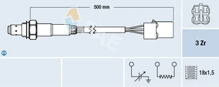 Sonda lambda FAE 77479 22690AA090 - Sondy lambda - miniaturka - grafika 1